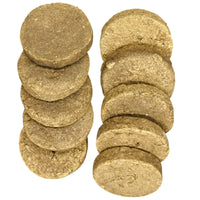 Agnihotra Organic Desi Cow Dung Cakes for Puja and Hawan | Natural Uple | Pack of 10
