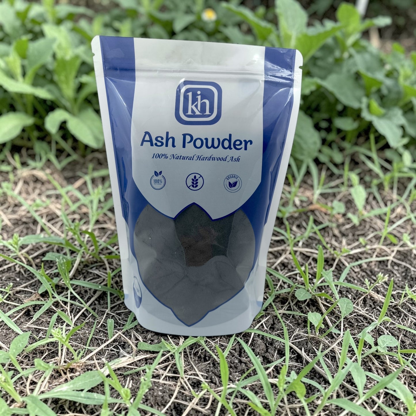 Organic Hardwood Ash Powder for Plants, Gardening & Puja | Natural Wood Ash Fertilizer | 2Ib